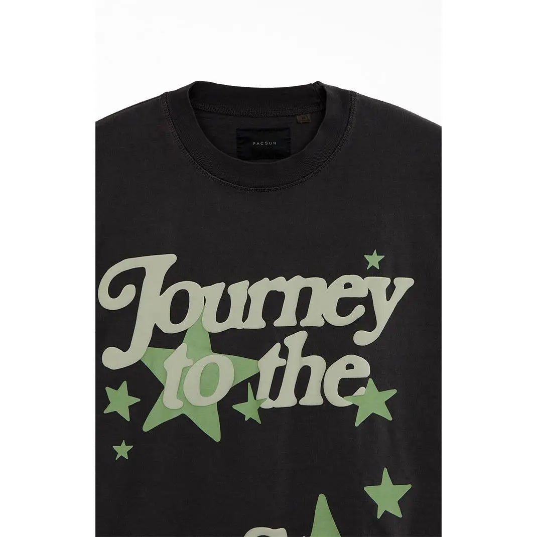 Pacsun Men's Journey To The Stars Washed Oversized T-Shirt