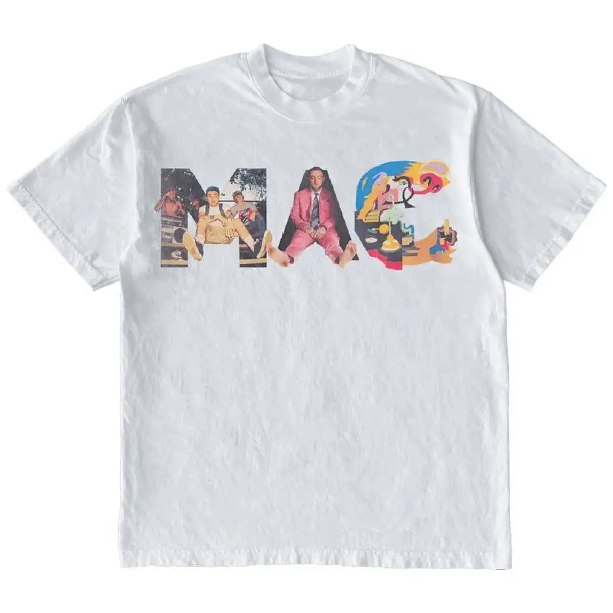 Head Collage Shirt Vintage Rapper, Vintage 90s Music Tee, Unisex  Cotton Short Sleeve, Top menswear, Global Trending Outfits
