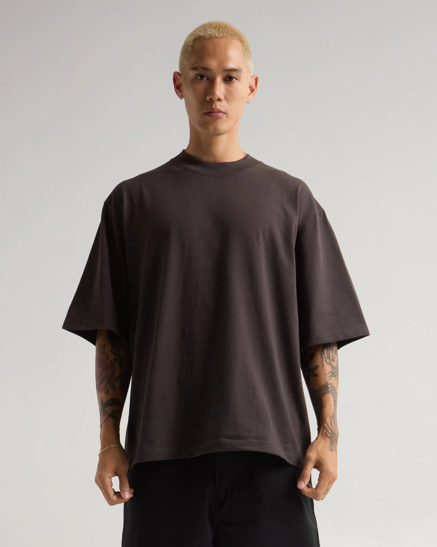 7.5oz Max Heavyweight Oversized Short Sleeve Casual Streetwear