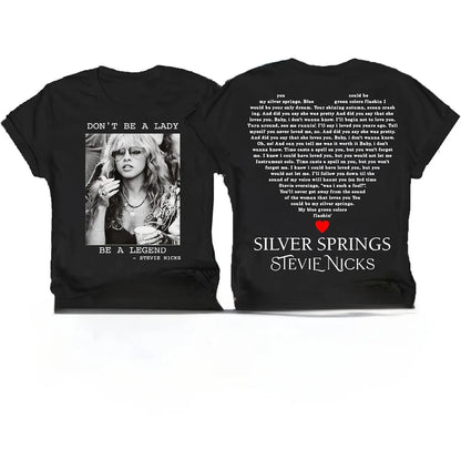 Dont Be A Lady Be A Legend Shirt, Don't Be A Lady Be A Legend T-Shirt, I was Stevie Shirt