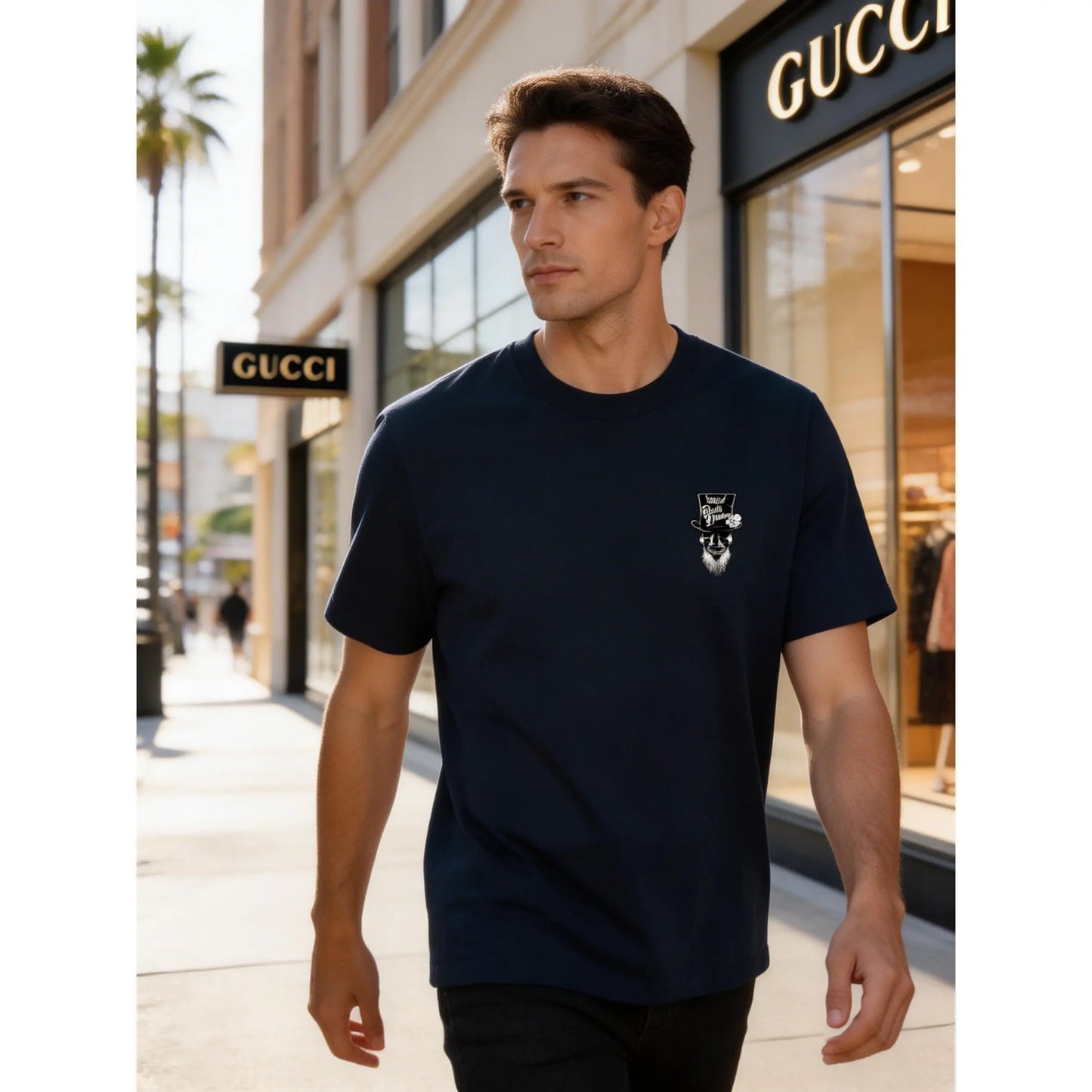 Doc Holliday Say When Old West Death Dealers Collection Tombstone Ghost Town Zombie T-Shirt, Cowboy Shirt, Full Color, Full Size