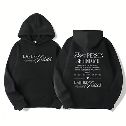 Dear person behind me shirt Love like Jesus  shirt Religious gift Mental health Bible Verse Christian shirt for Women and Men PDE