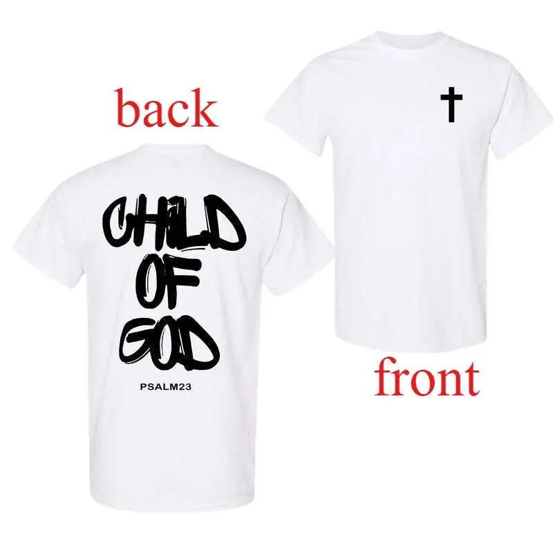Child of God 2 Sided T-Shirt, Corinthians T-Shirt, Inspirational Shirt, Jesus Christian Tee, Unisex Shirt