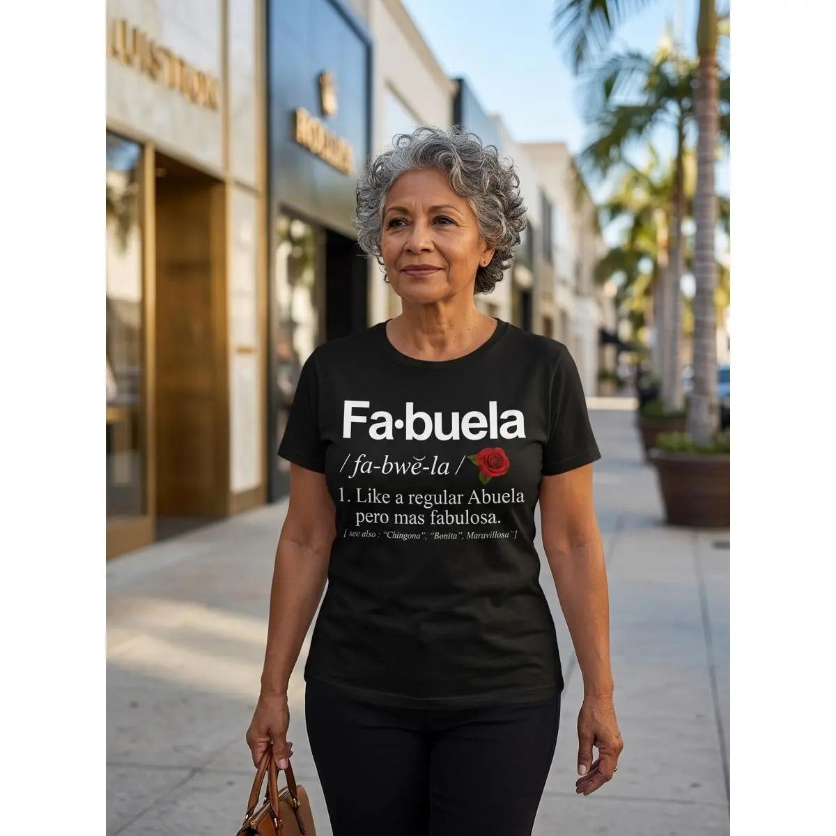 Cotton Unisex Fabuela Definiton T-Shirt Funny Fabuela Tee Shirt Casual Graphic Printed Tee