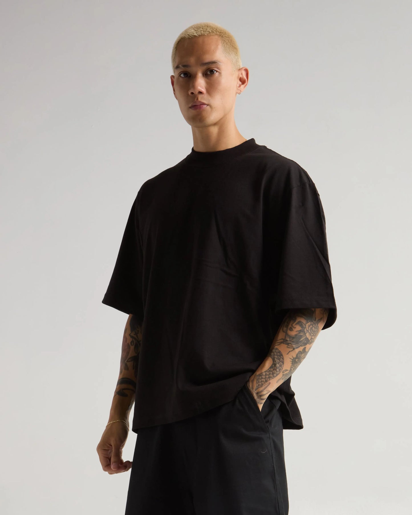 7.5oz Max Heavyweight Oversized Short Sleeve Casual Streetwear