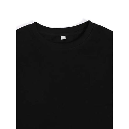 Men's Cotton Round Neck Short-Sleeve Casual T-Shirt, Retro Trendy Print, Unisex, Loose Fit,  Machine Washable, Perfect for Holiday Travel & Casual Attire christian shirt lazy outfit