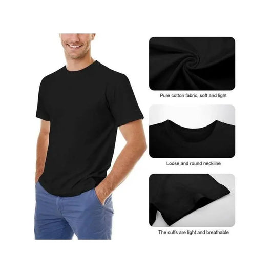 Men's Cartoon Lickalotapus Print Round Neck Tee, Regular Fit Casual Short Sleeve T-shirt, Men's Summer Top for Daily Wear, Tropical Tshirt Streetwear Relaxed Fit Apparel Soft Soft
